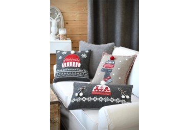 Coussin LUTHERNE Anthracite