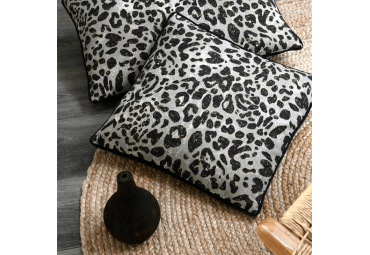 Coussin guépard carré