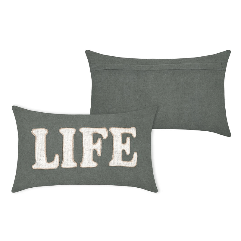 Coussin Happy vert