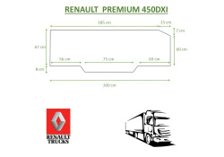 Matelas cabine pour RENAULT...