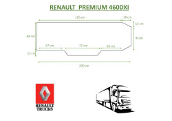 Matelas cabine pour RENAULT...