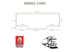 Matelas cabine pour RENAULT...