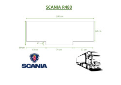 Matelas cabine pour SCANIA...