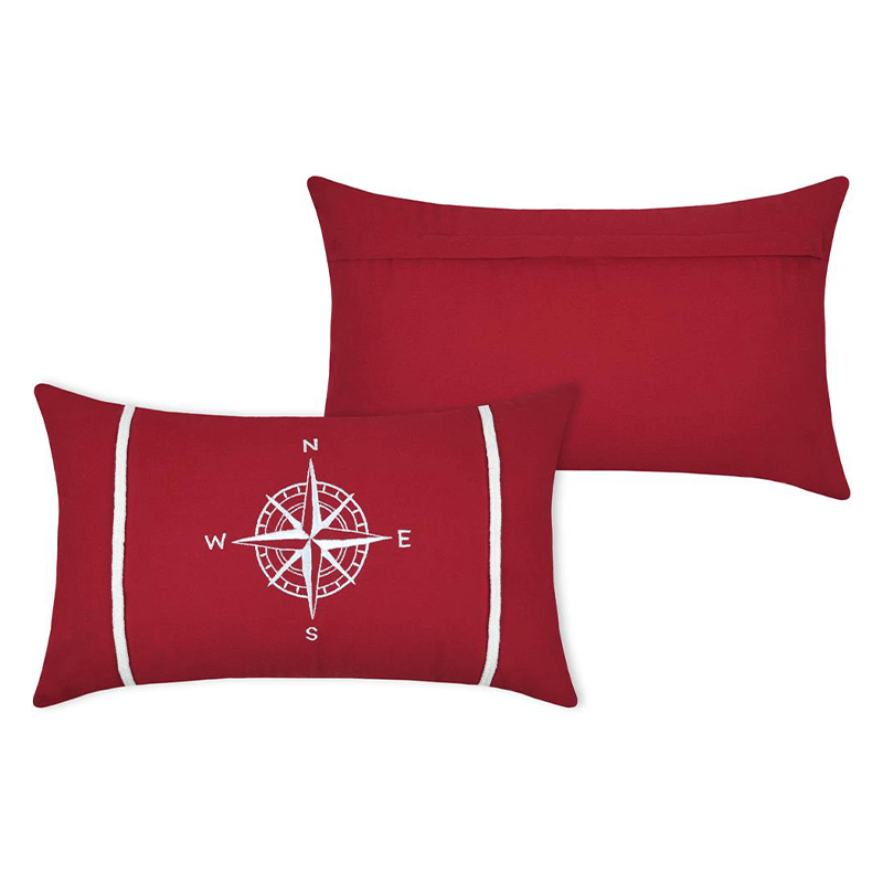 Coussin Fregate rouge